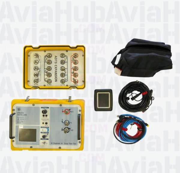 GE/Druck ADTS 205 Pitot Static Test Set, RVSM, Digital, Automated, 3-channel